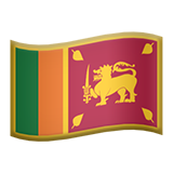 apple version: Flag: Sri Lanka