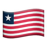 apple version: Flag: Liberia
