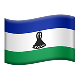 apple version: Flag: Lesotho