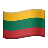 apple version: Flag: Lithuania