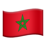 apple version: Flag: Morocco