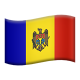 apple version: Flag: Moldova