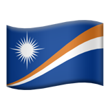 apple version: Flag: Marshall Islands