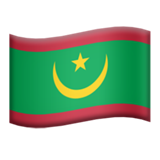apple version: Flag: Mauritania