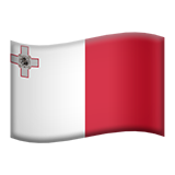 apple version: Flag: Malta