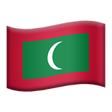 apple version: Flag: Maldives