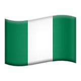 apple version: Flag: Nigeria