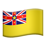 apple version: Flag: Niue