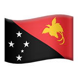 apple version: Flag: Papua New Guinea