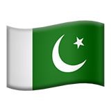 apple version: Flag: Pakistan