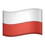 apple version: Flag: Poland