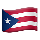 apple version: Flag: Puerto Rico