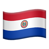apple version: Flag: Paraguay