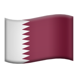 apple version: Flag: Qatar