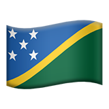 apple version: Flag: Solomon Islands