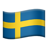 apple version: Flag: Sweden