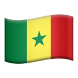 apple version: Flag: Senegal