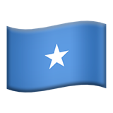 apple version: Flag: Somalia