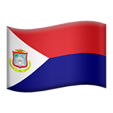 apple version: Flag: Sint Maarten