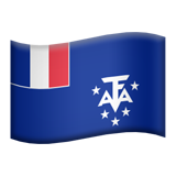 apple version: Flag: French Southern Territories