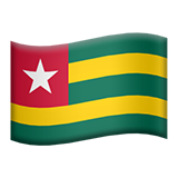 apple version: Flag: Togo