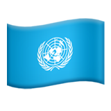 apple version: Flag: United Nations