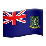 apple version: Flag: British Virgin Islands