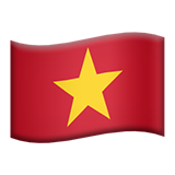 apple version: Flag: Vietnam