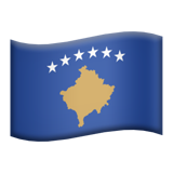 apple version: Flag: Kosovo