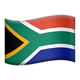 apple version: Flag: South Africa