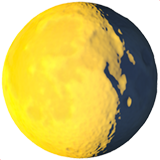 apple version: Waning Gibbous Moon