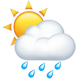 apple version: Sun Behind Rain Cloud