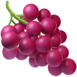 apple version: Grapes