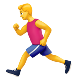apple version: Man Running