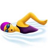 apple version: Woman Swimming