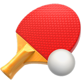 apple version: Table Tennis Paddle and Ball