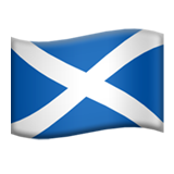 apple version: Flag: Scotland