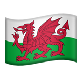 apple version: Flag: Wales