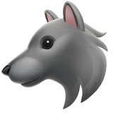 apple version: Wolf Face
