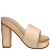 apple version: Woman's Sandal