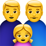 apple version: Family: Man, Man, Girl