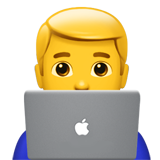 apple version: Man Technologist