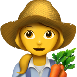 apple version: Woman Farmer