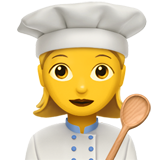 apple version: Woman Cook