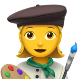 apple version: Woman Artist