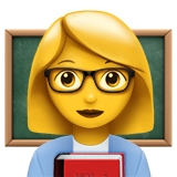 apple version: Woman Teacher