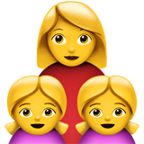 apple version: Family: Woman, Girl, Girl