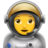apple version: Woman Astronaut