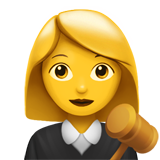 apple version: Woman Judge
