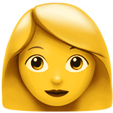 apple version: Woman